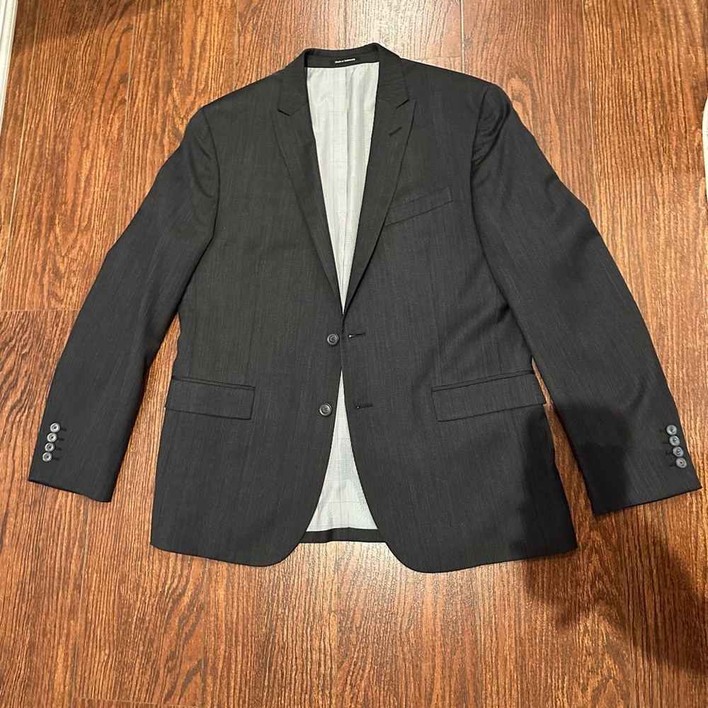 Mens Grey Suit Jacket